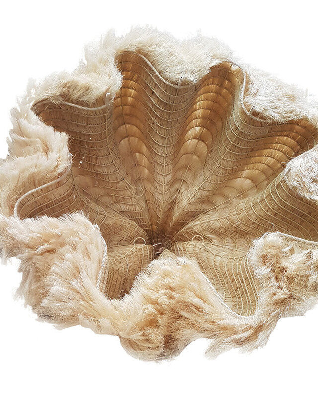 Bazar Bizar Antwerp De Rami-hanglamp - Naturel - XL