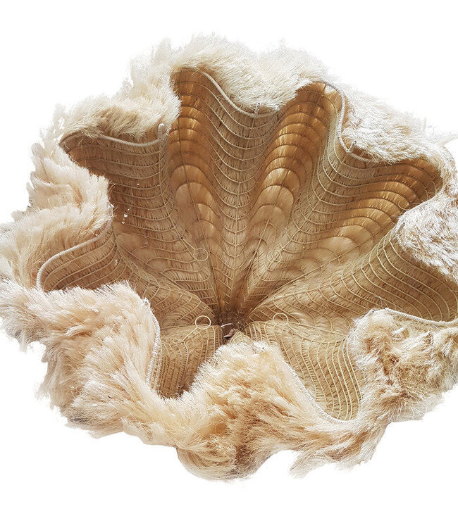 Bazar Bizar Antwerp De Rami-hanglamp - Naturel - XL