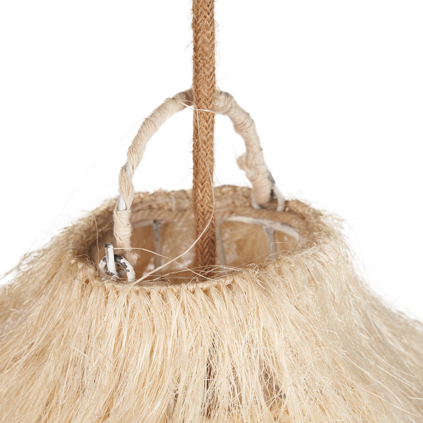 Bazar Bizar Antwerp De Rami-hanglamp - Naturel - XL