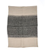Bazar Bizar Antwerp The Linen Moody keukendoek - naturel zwart - 50x70 cm