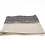Bazar Bizar Antwerp The Linen Moody keukendoek - naturel zwart - 50x70 cm