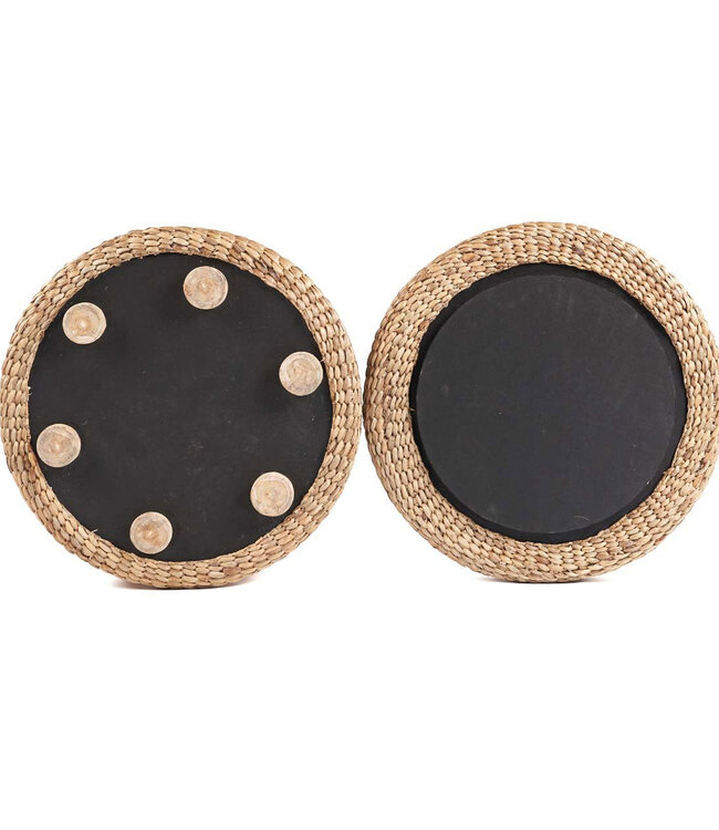 Bazar Bizar Antwerp De Cirkel Opbergpoef - Naturel