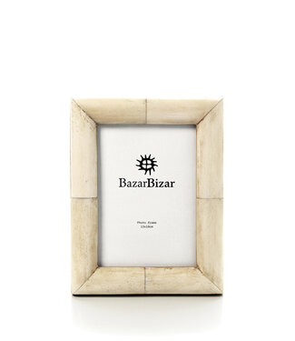Bazar Bizar Antwerp De Wabi Bone Lijst - Crème - 13x18