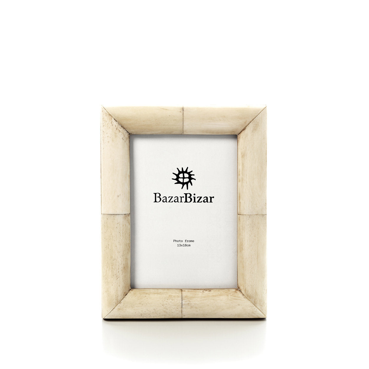 Bazar Bizar Antwerp De Wabi Bone Lijst - Crème - 13x18