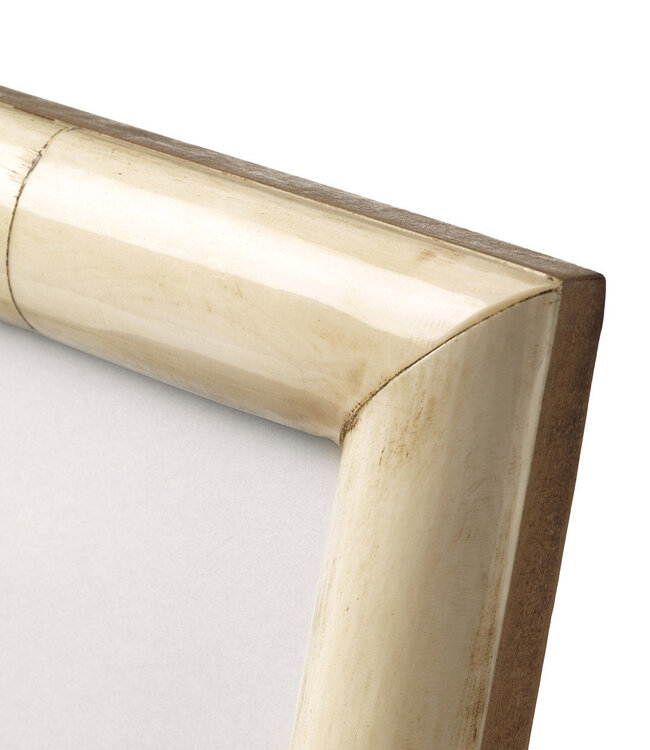 Bazar Bizar Antwerp De Wabi Bone Lijst - Crème - 13x18