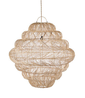 Bazar Bizar Antwerp De Aurora Puff-hanglamp - Naturel - XL
