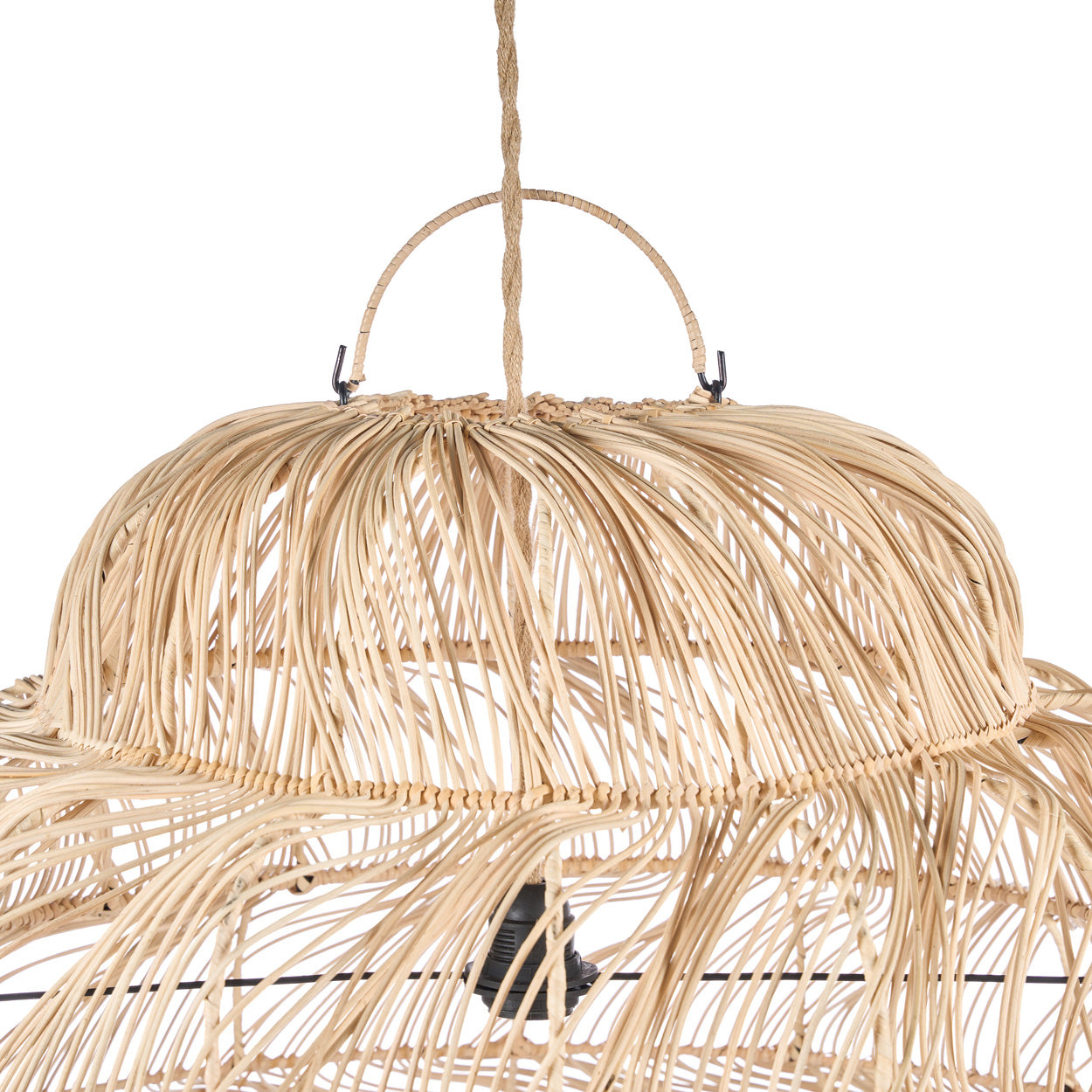 Bazar Bizar Antwerp De Aurora Puff-hanglamp - Naturel - XL
