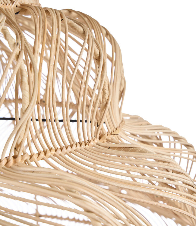 Bazar Bizar Antwerp De Aurora Puff-hanglamp - Naturel - XL