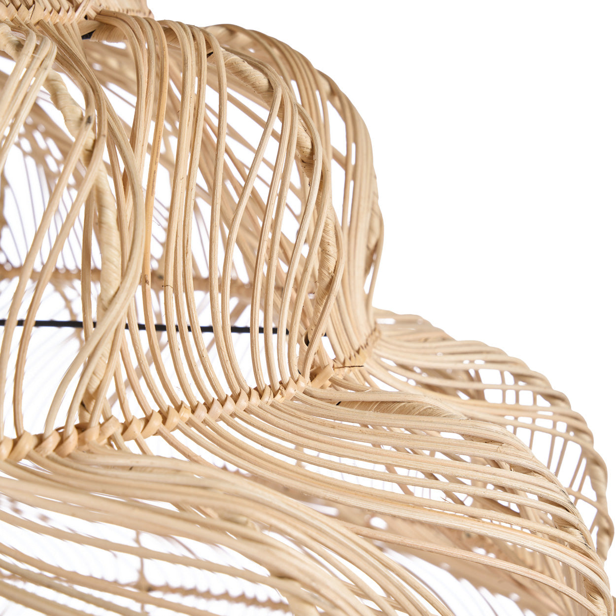 Bazar Bizar Antwerp De Aurora Puff-hanglamp - Naturel - XL
