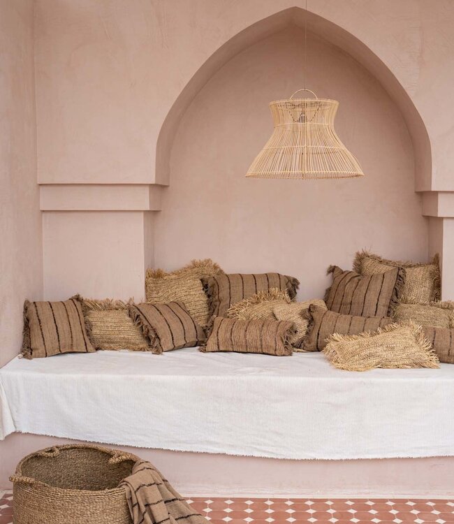 Bazar Bizar Antwerp De s'il vous Plaid - Beige Zwart