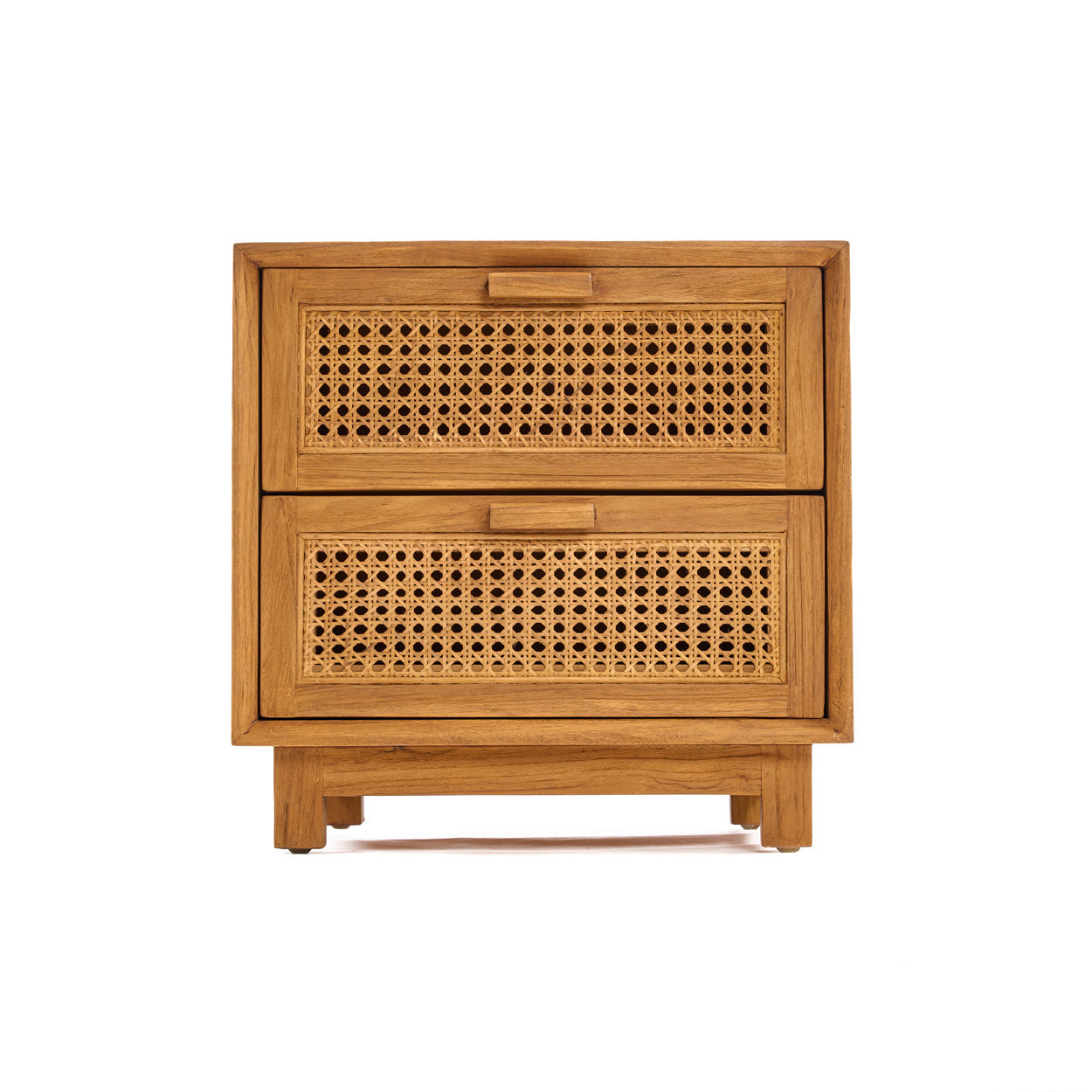 Bazar Bizar Antwerp Nachtkastje Harmony - naturel - 51x48x48 cm