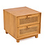 Bazar Bizar Antwerp Nachtkastje Harmony - naturel - 51x48x48 cm