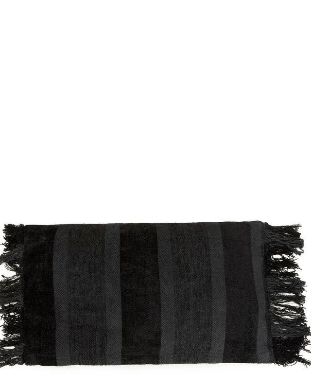 Bazar Bizar Antwerp The Oh My Gee Cushion Cover - Black Velvet - 30x50