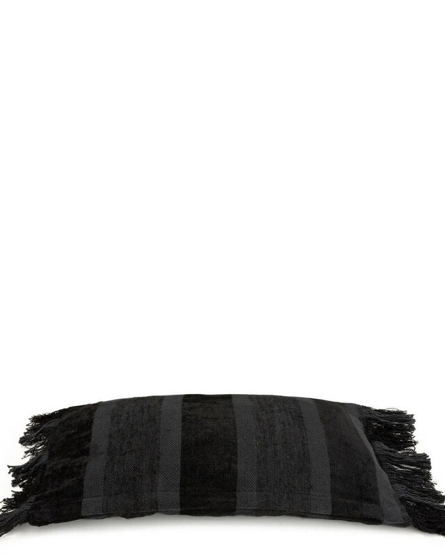 Bazar Bizar Antwerp The Oh My Gee Cushion Cover - Black Velvet - 30x50