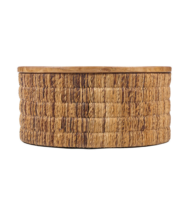Bazar Bizar Antwerp Abaca ronde naturel Magani salontafel - naturel