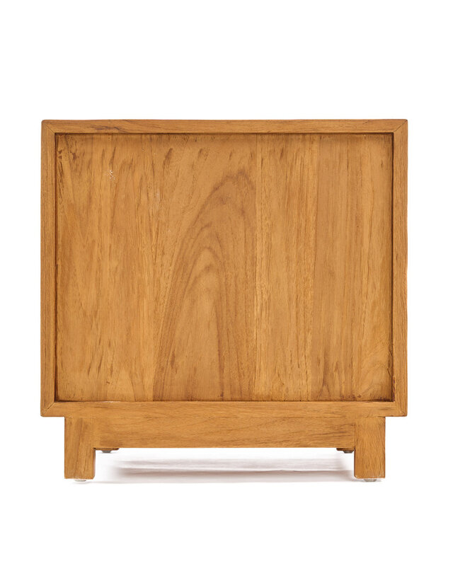 Bazar Bizar Antwerp Nachtkastje Harmony - naturel - 51x48x48 cm