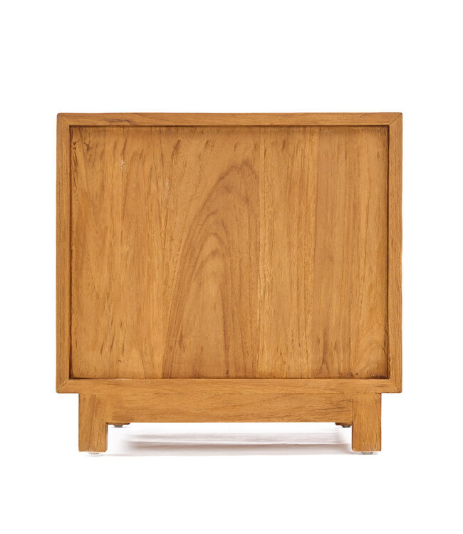 Bazar Bizar Antwerp Nachtkastje Harmony - naturel - 51x48x48 cm