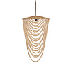 Hanglamp Natuurlijk Hout - IJzer Indonesië - L