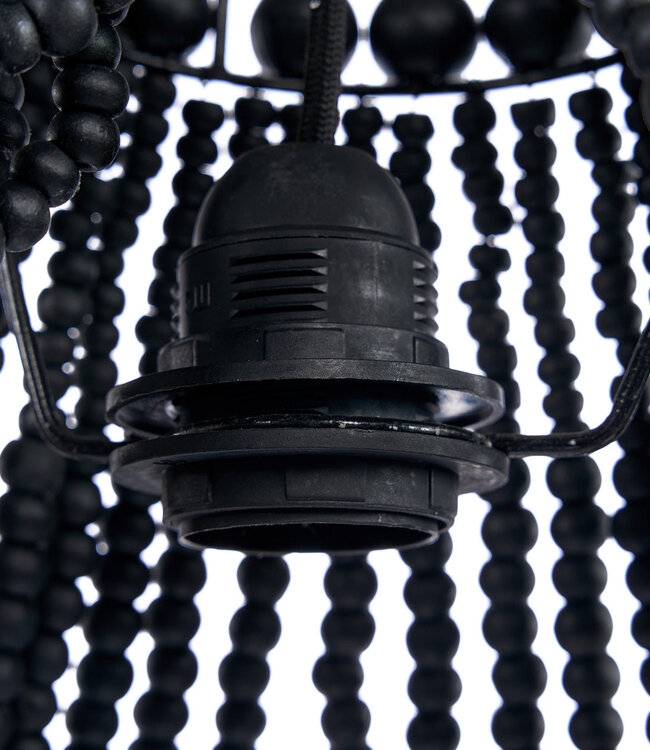 Bazar Bizar Antwerp De druppelvormige kroonluchter - Zwart - M