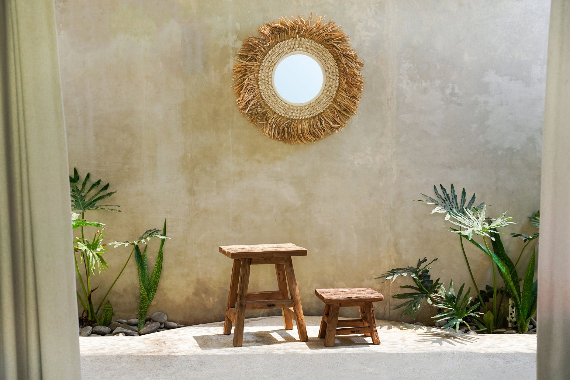 Bazar Bizar Antwerp De Yoke-kruk - Naturel - S