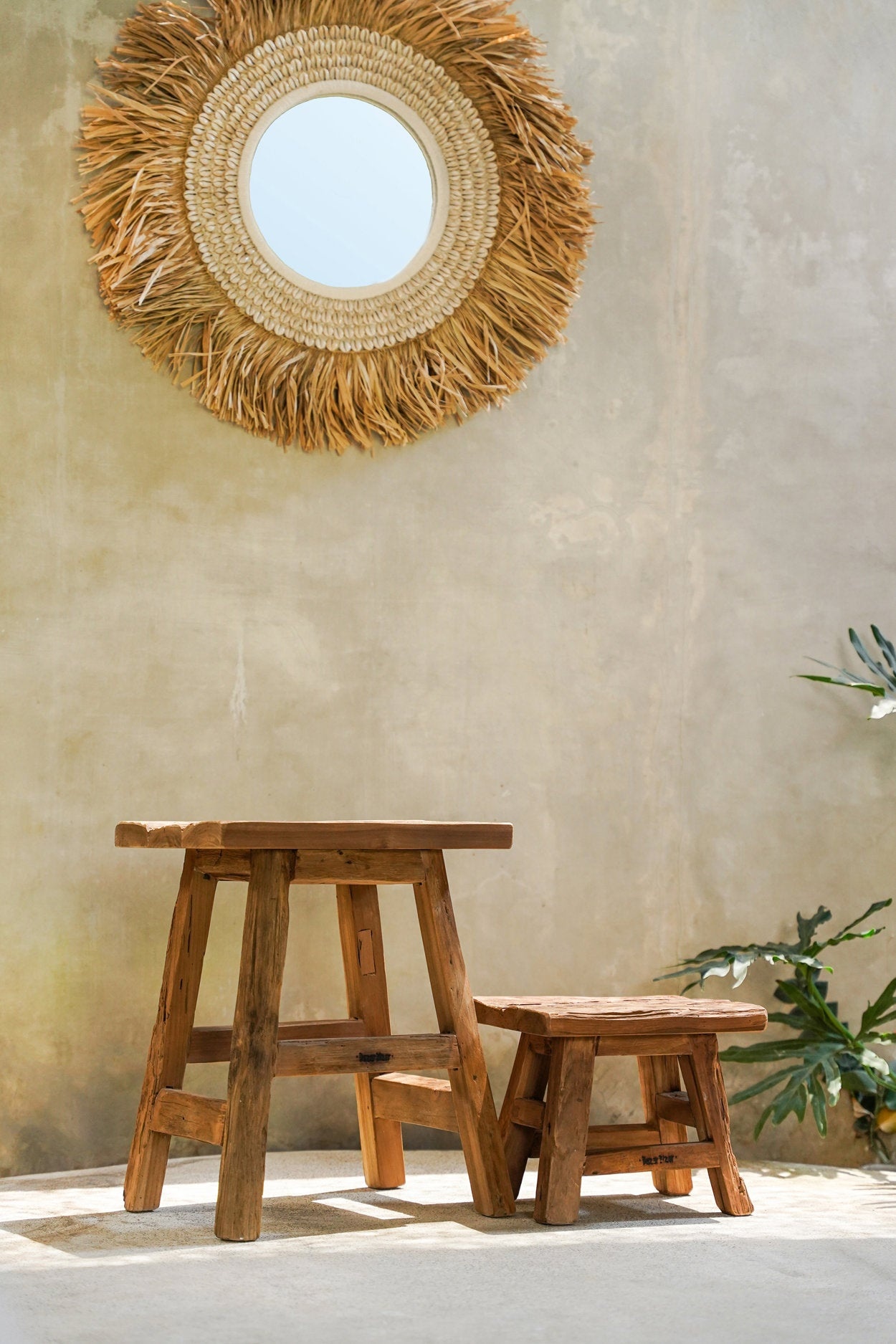 Bazar Bizar Antwerp De Yoke-kruk - Naturel - S