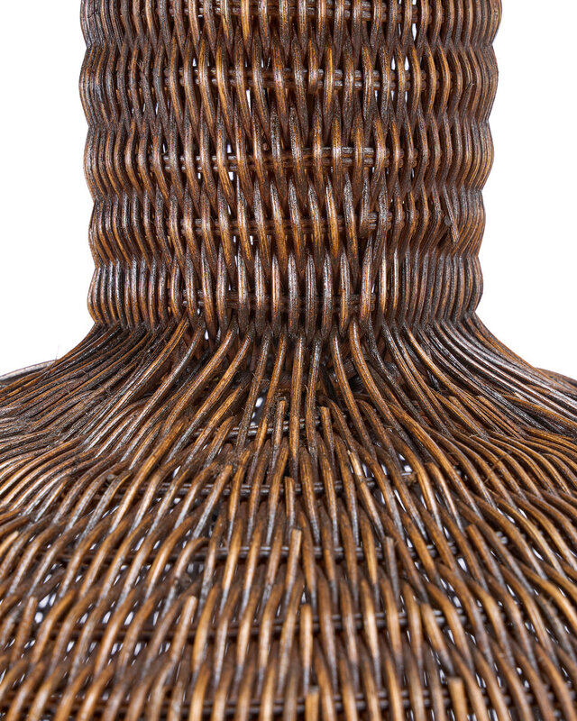 Bazar Bizar Antwerp De Dome hanglamp - Donkere walnoot - XL