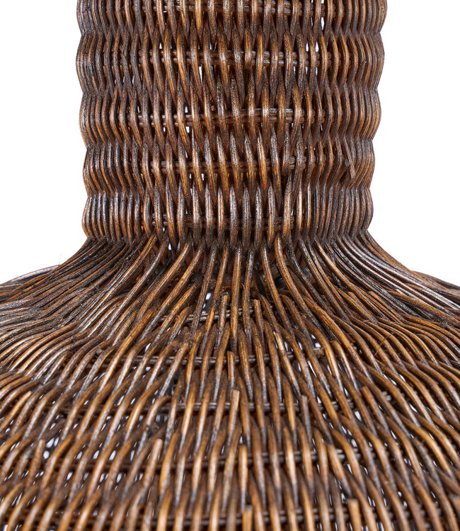 Bazar Bizar Antwerp De Dome hanglamp - Donkere walnoot - XL