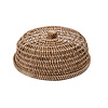 De rotan voedselkap - naturel bruin - M