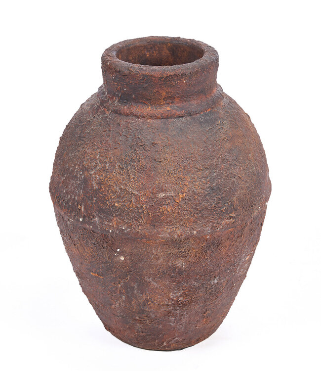 Bazar Bizar Antwerp De Amfoor Rustica Vaas - Bordeaux - M