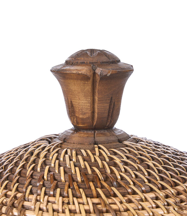 Bazar Bizar Antwerp De Opbergkroonmand - natuurlijk bruin