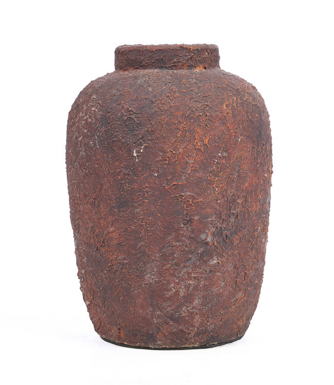 Bazar Bizar Antwerp De Klei Echo Vaas - Bordeaux - S