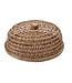Bazar Bizar Antwerp De rotan voedselkap - naturel bruin - M