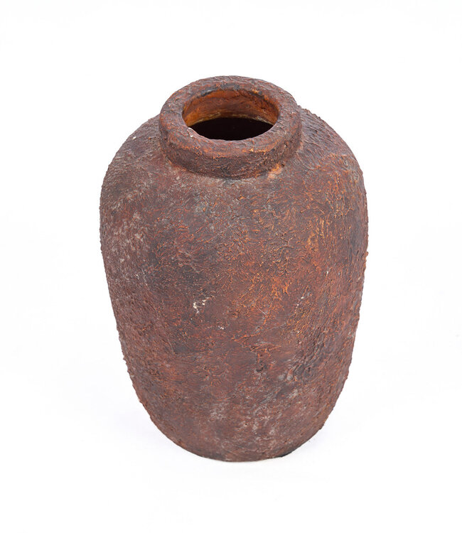 Bazar Bizar Antwerp De Klei Echo Vaas - Bordeaux - S