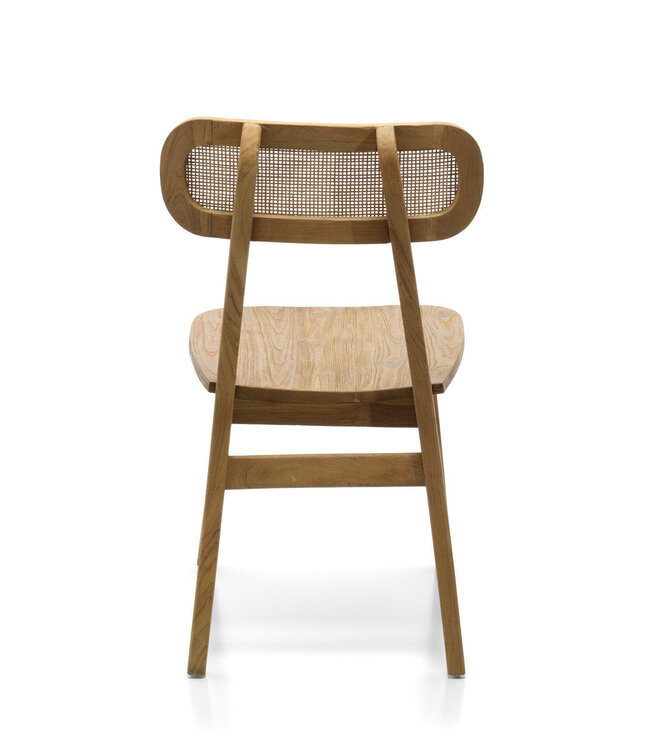 Bazar Bizar Antwerp De Nova Stoel - Naturel - H80 x B47 x D45 cm