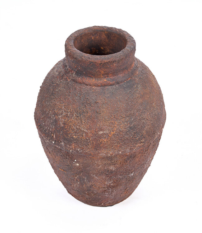 Bazar Bizar Antwerp De Amfoor Rustica Vaas - Bordeaux - M