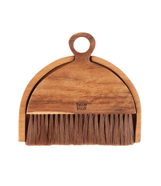 Bazar Bizar Antwerp De Tata Bezem - Naturel - H3 x B20 x D18,5 cm