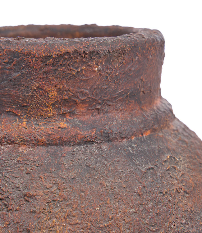 Bazar Bizar Antwerp De Amfoor Rustica Vaas - Bordeaux - M