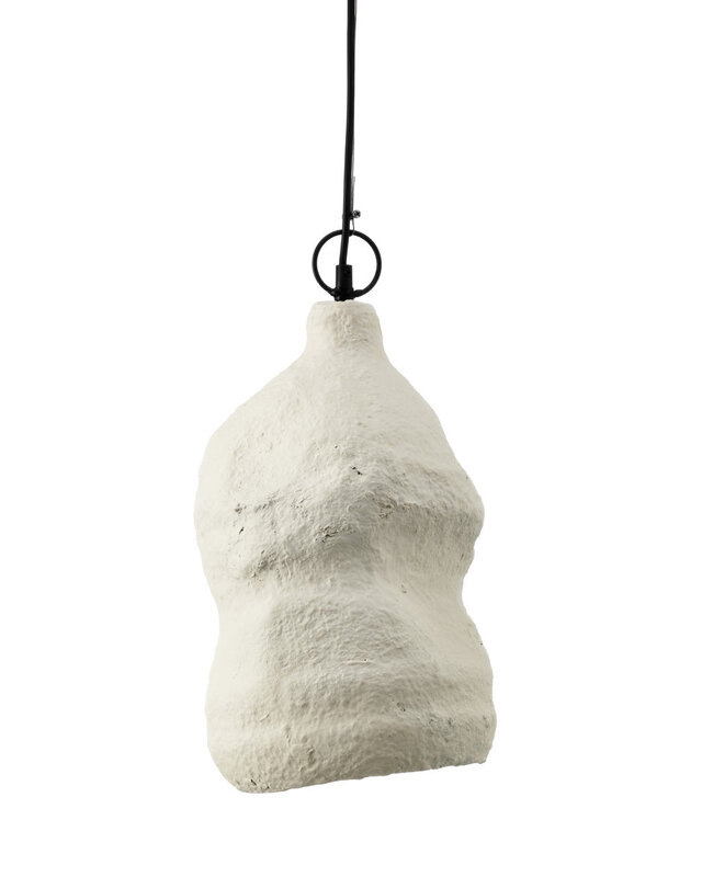 Bazar Bizar Antwerp De Moloko hanglamp - wit - S