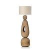 De Lampatha Christie vloerlamp - modderkleur - XL