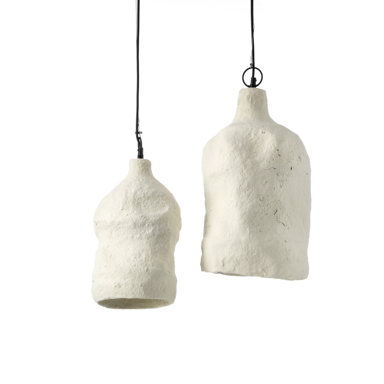 Bazar Bizar Antwerp De Moloko hanglamp - wit - S