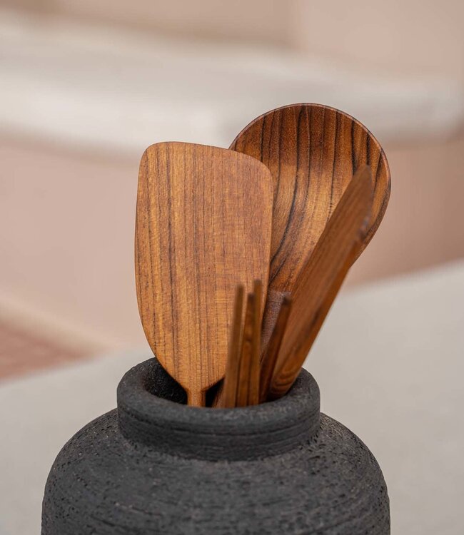 Bazar Bizar Antwerp De Peaky Vaas - Zwart - S