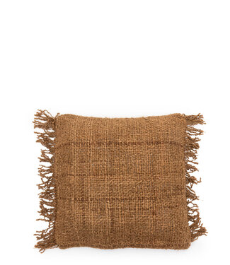 Bazar Bizar Antwerp De Oh My Gee kussenhoes - bruin - 40x40