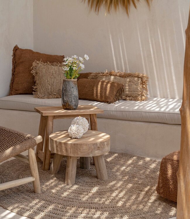 Bazar Bizar Antwerp De Oh My Gee kussenhoes - bruin - 40x40