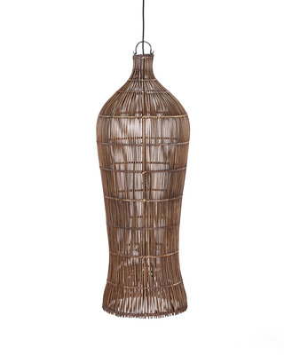 Bazar Bizar Antwerp De Oasis Torenhanglamp - Donkere walnoot - XL
