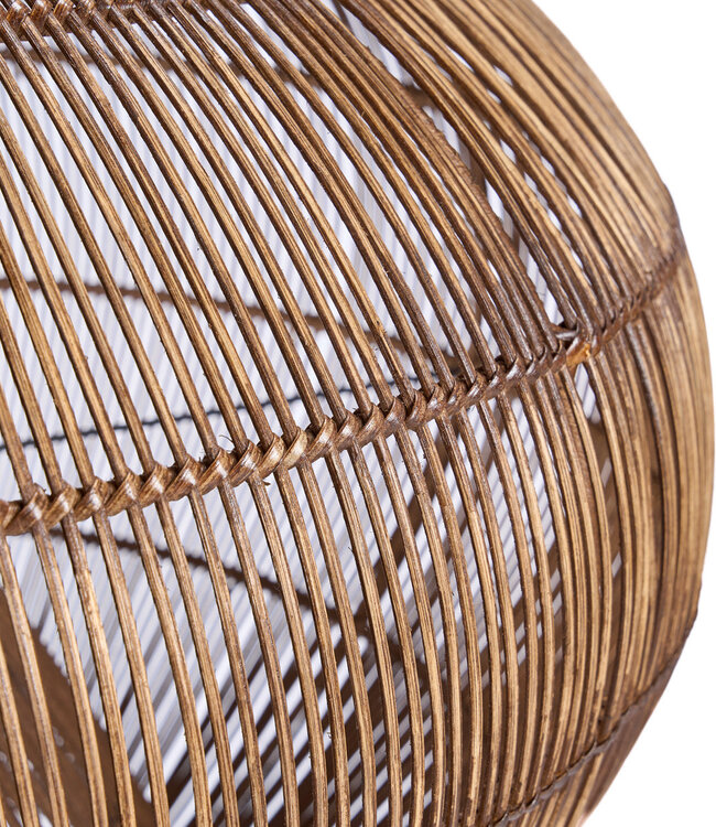 Bazar Bizar Antwerp De Desert Gourd Hanglamp - Donker walnoot - L