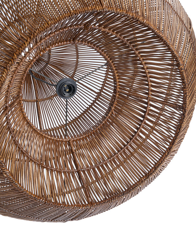 Bazar Bizar Antwerp De Desert Gourd Hanglamp - Donker walnoot - L