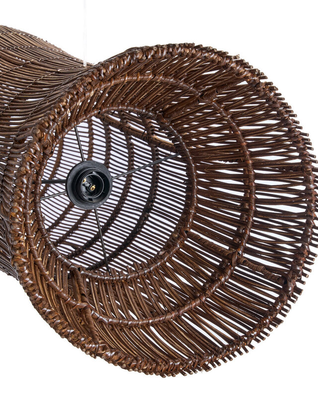 Bazar Bizar Antwerp De Oasis Torenhanglamp - Donkere walnoot - XL