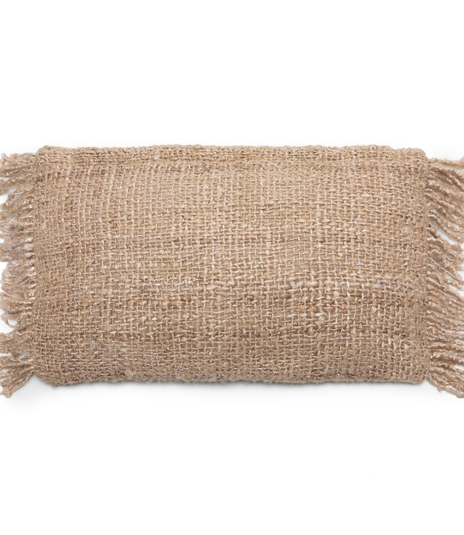 Bazar Bizar Antwerp Oh My Gee kussenhoes - beige - 30x50 cm