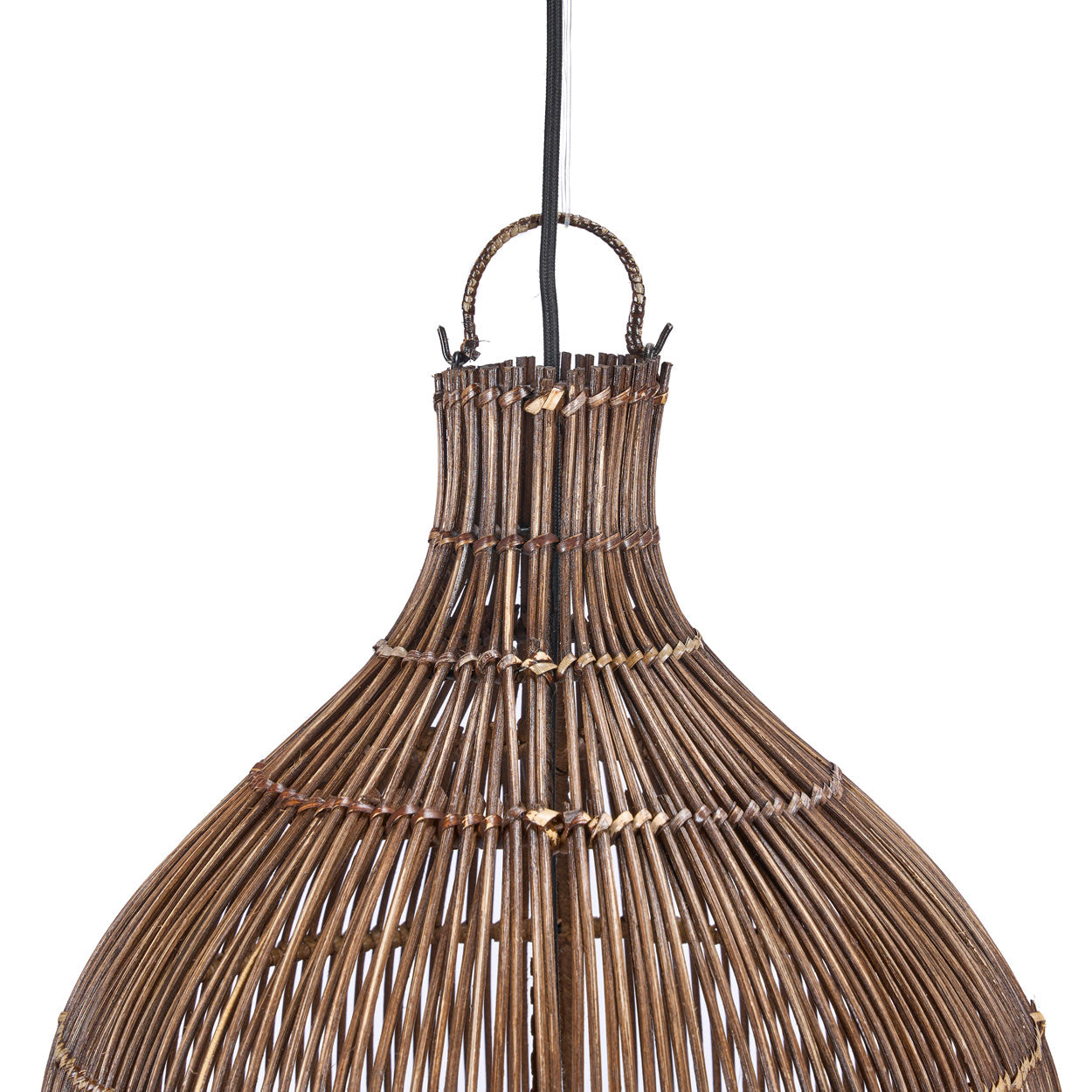 Bazar Bizar Antwerp De Oasis Torenhanglamp - Donkere walnoot - XL