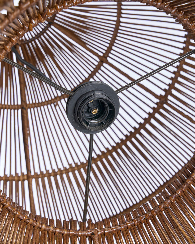Bazar Bizar Antwerp De Desert Gourd Hanglamp - Donker walnoot - L